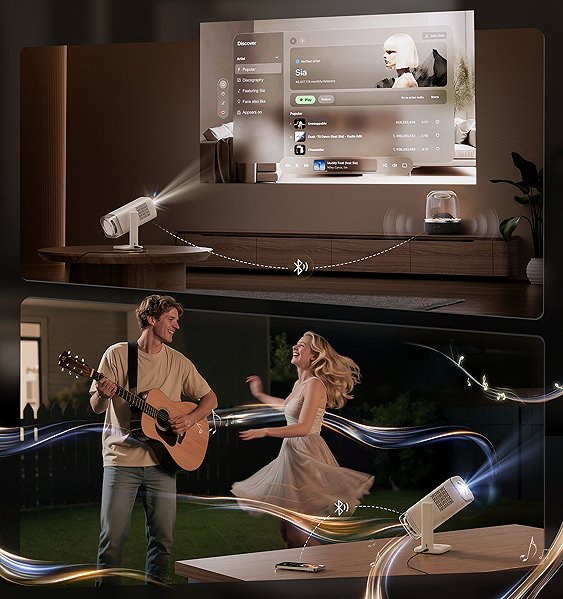 Projector VANKYO AURZEN Boom Air ...