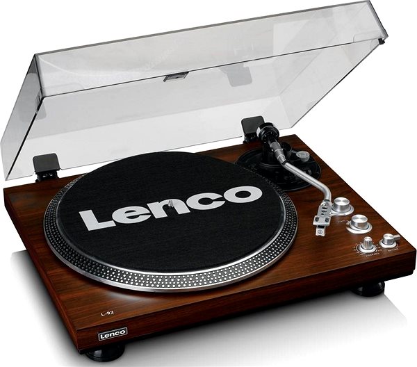 Turntable Lenco L-92WA Lateral view