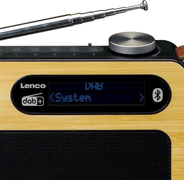 Rádio Lenco PDR-040BAMBOOBK Vlastnosti/technológia