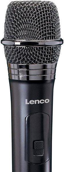Mikrofón Lenco MCW-011BK Vlastnosti/technológia