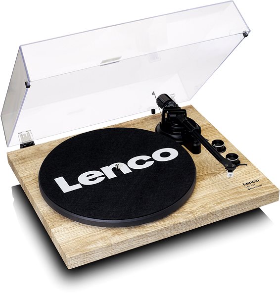 Turntable Lenco LBT-188 Wood Lateral view