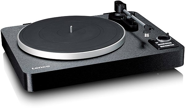 Lenco LBTA-165BK turntable.