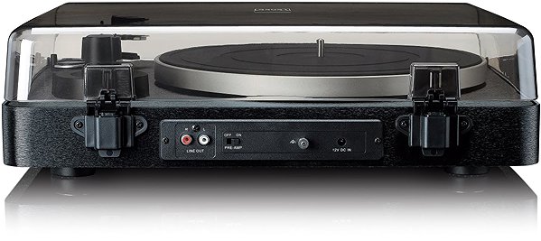 Lenco LBTA-165BK turntable.