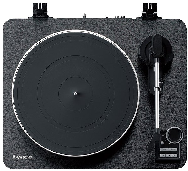 Lenco LBTA-165BK turntable.