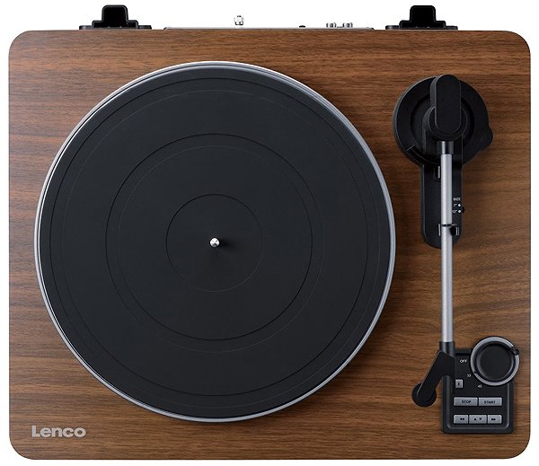 Lenco LBTA-165WD turntable.
