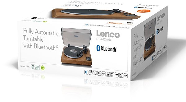 Lenco LBTA-165WD turntable.