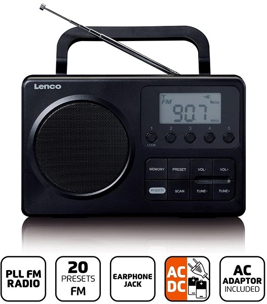 Rádio Lenco MPR-035 ...