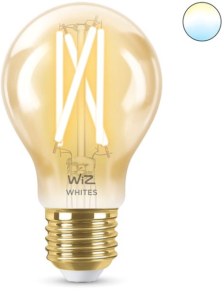 LED Bulb WiZ Tunable White 50W E27 A60 Vintage Screen
