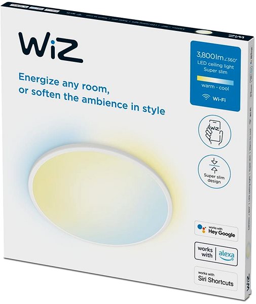Deckenleuchte WiZ SuperSlim Tunable White 32 Watt - weiß ...