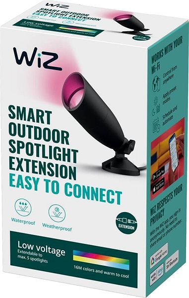 Kerti világítás WiZ 12V Ground Spot Extension EU ...