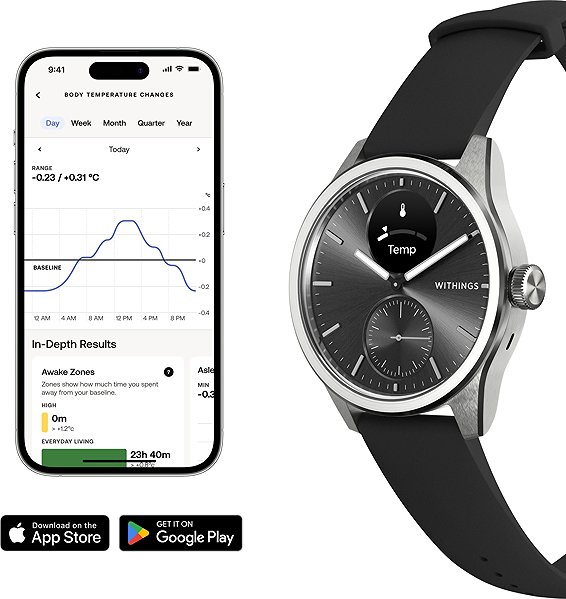 Smart Watch Withings Scanwatch 2 42mm - Black ...