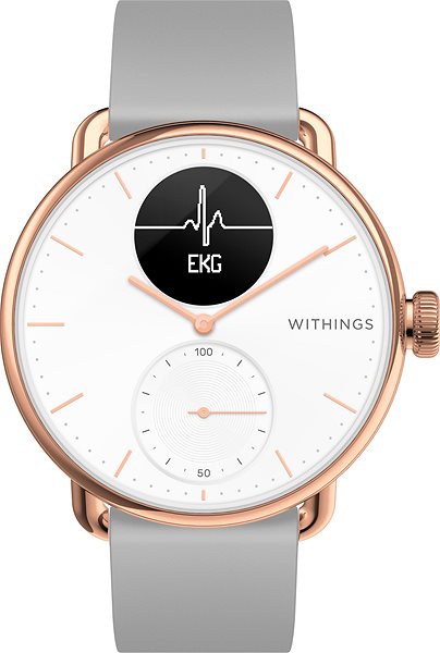 Smart hodinky Withings Scanwatch 38 mm – Rose Gold ...