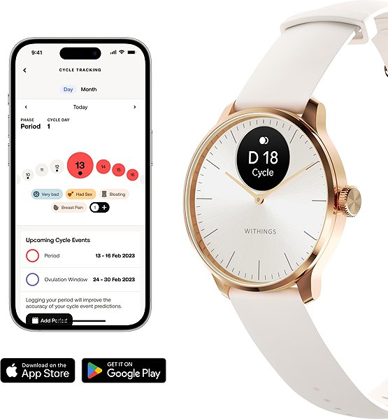 Smart Watch Withings Scanwatch Light 37mm - Sand ...