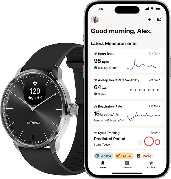 Smart Watch Withings Scanwatch Light 37mm - Black ...