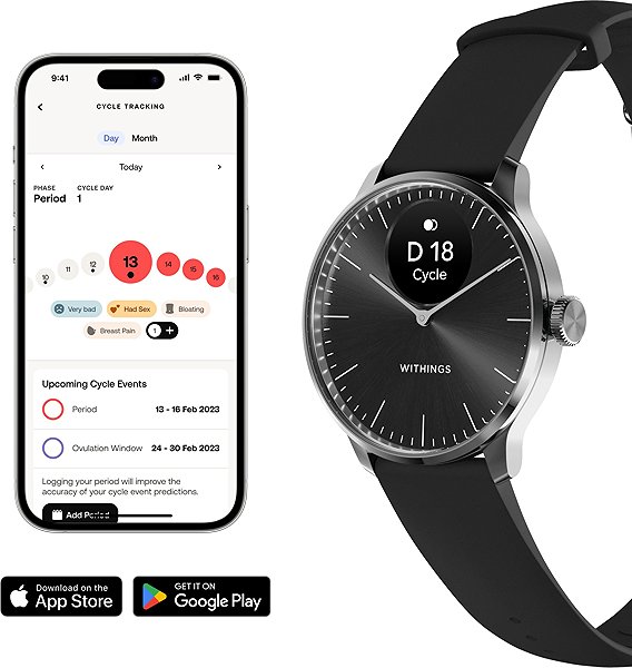 Smart Watch Withings Scanwatch Light 37mm - Black ...
