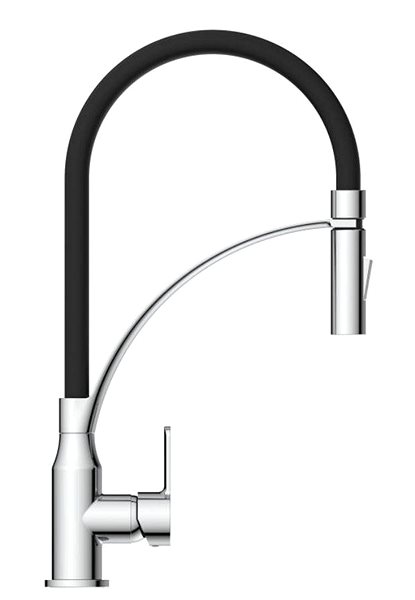 Tap EISL Carneo black / shiny chrome ...