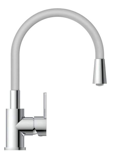 Tap EISL Flexo light grey / shiny chrome ...