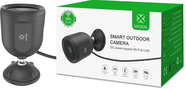 IP Camera WOOX R9044 Wired Outdoor HD Camera Packaging/box