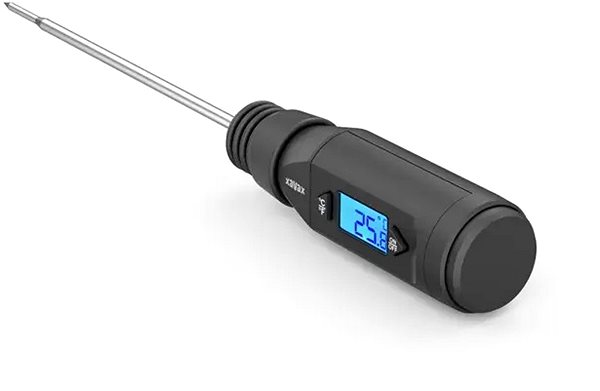 Küchenthermometer XAVAX Digitales Thermometer Schwarz ...