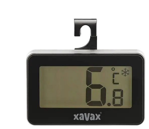 Konyhai hőmérő XAVAX - digitális, fekete ...
