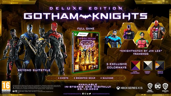 gotham knights on console