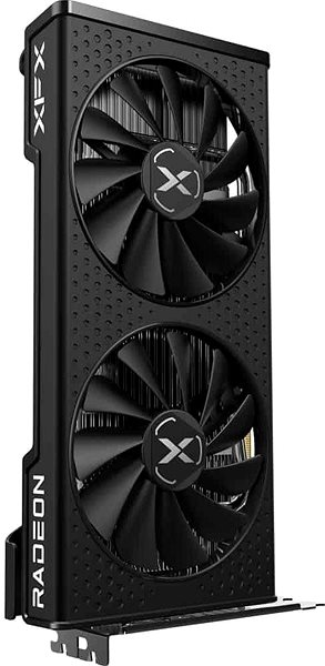 Videókártya XFX Speedster SWFT 210 AMD Radeon RX 6600 Core Oldalnézet
