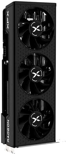 Grafikkarte XFX Speedster QICK 308 AMD Radeon RX 6600 XT Black Seitlicher Anblick