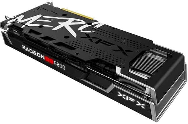 Grafická karta XFX Speedster MERC 319 AMD Radeon RX 6800 Black Bočný pohľad