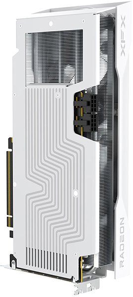 XFX Swift AMD Radeon RX 9070 OC White 16G 90mm Fan graphics card.