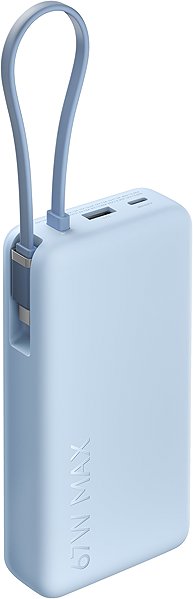 Power Bank Xiaomi 67W Power Bank 20000 (Integrated Cable) Ice Blue ...