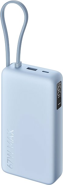 Power Bank Xiaomi 67W Power Bank 20000 (Integrated Cable) Ice Blue ...