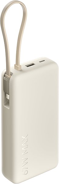 Power Bank Xiaomi 67W Power Bank 20000 (Integrated Cable) Tan ...