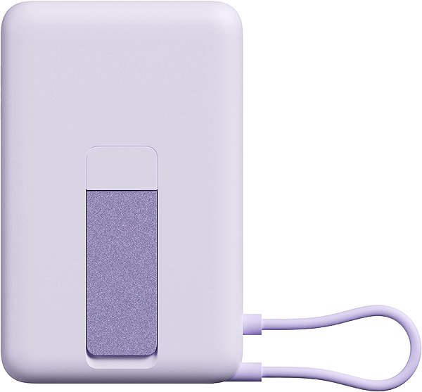 Power Bank Xiaomi Magnetic Power Bank 10000 with Built-in Stand Purple ...