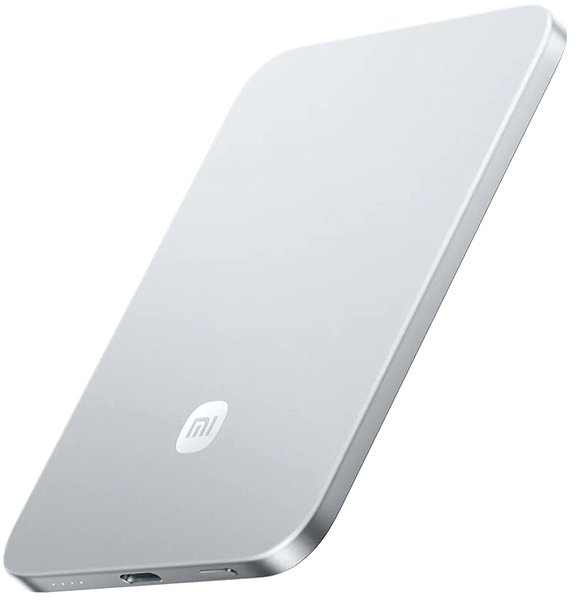 Power Bank Xiaomi UltraThin Magnetic Power Bank 5000 15W Glacier Silver ...