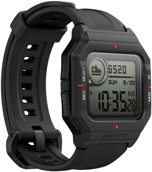 Smartwatch Amazfit Neo Black Seitlicher Anblick