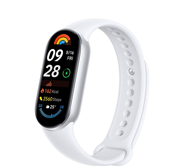 Okoskarkötő Xiaomi Smart Band 9 - Glacier Silver ...