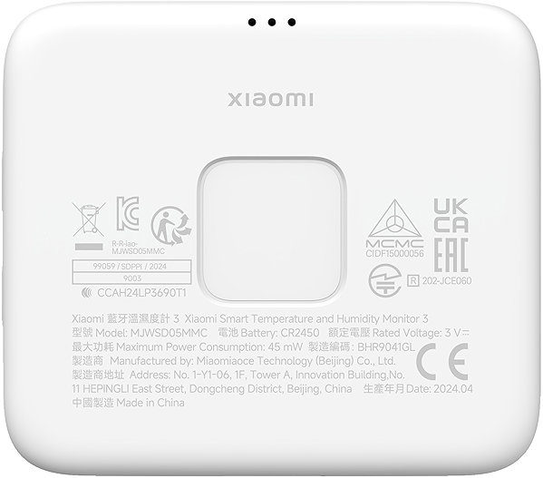 Meteostanice Xiaomi Smart Temperature and Humidity Monitor 3 ...