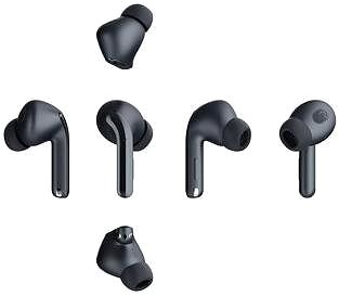 Wireless Headphones Xiaomi Buds 3T Pro (Black) Lateral view