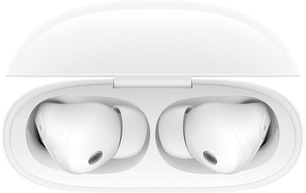 Kabellose Kopfhörer Xiaomi Buds 3 (Gloss White) Seitlicher Anblick