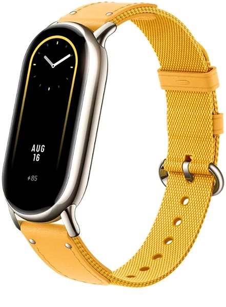 Remienok na hodinky Xiaomi Smart Band 8 Braided Strap – Yellow/BHR7305GL ...