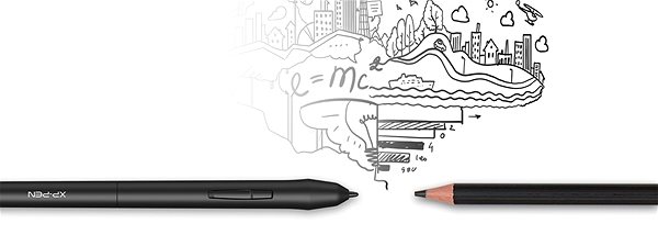 Dotykové pero (stylus) XP-Pen Pasívne pero P01 pre grafické tablety XP-Pen Lifestyle