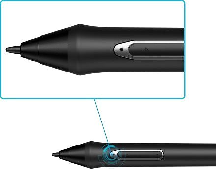 Dotykové pero (stylus) XP-Pen Akívne pero P02S pre Artist 16 Pro/22 Pro/22E Pro Vlastnosti/technológia