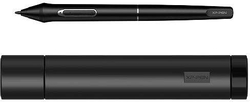 Touchpen (Stylus) XP-Pen Aktiver Stift P02S mit Etui und Tipps für Artist 16/22 Pro / 22E Pro Screen