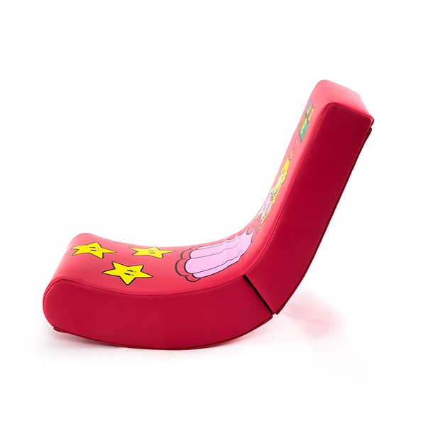 Herná stolička XRocker Nintendo Peach Bočný pohľad