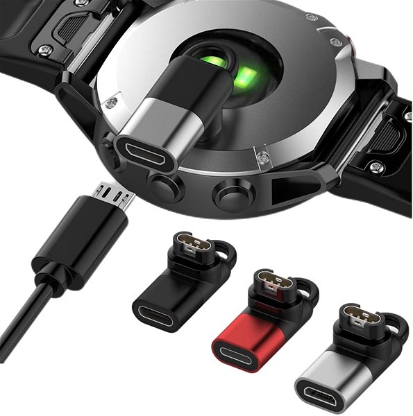 Nabíječka na hodinky X-SITE Nabíjecí adaptér Lightning pro Garmin Fenix 5/6/7 ...