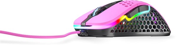 Gaming Mouse XTRFY Gaming Mouse M4 RGB Pink ...