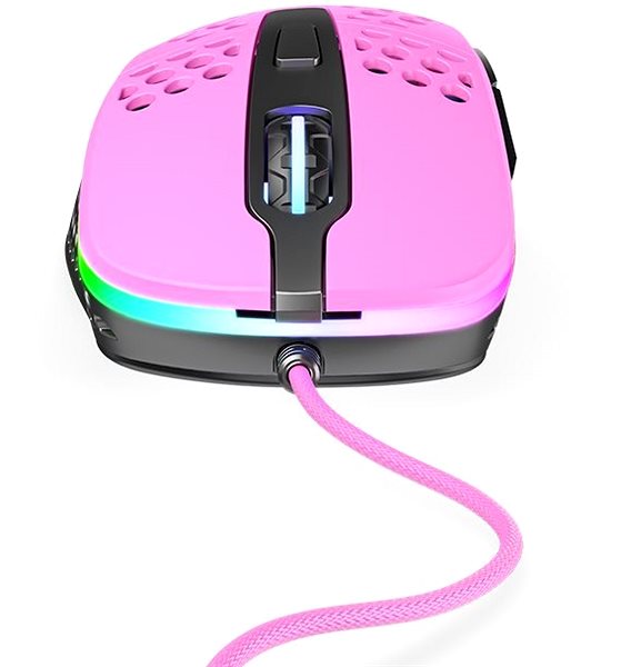 Gaming Mouse XTRFY Gaming Mouse M4 RGB Pink ...