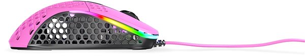 Herní myš XTRFY Gaming Mouse M4 RGB Růžová ...