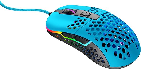 Herná myš XTRFY Gaming Mouse M42 RGB Miami modrá Vlastnosti/technológia