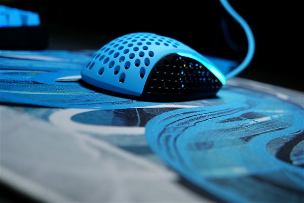 Mouse Pad XTRFY Large Gaming Mousepad GP4 Blue Lifestyle